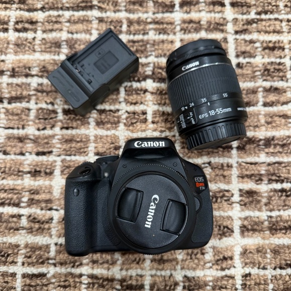 Canon Rebel T3i Body & 2 Lenses